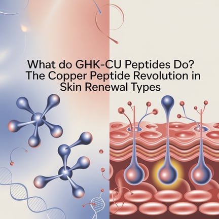 What do GHK-Cu Peptides do? The Copper Peptide Revolution in Skin Renewal Types