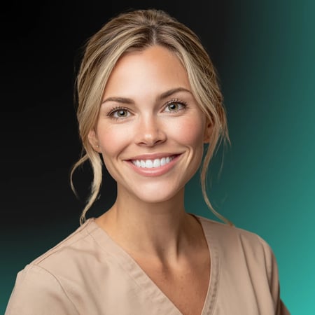 nurse background portrait