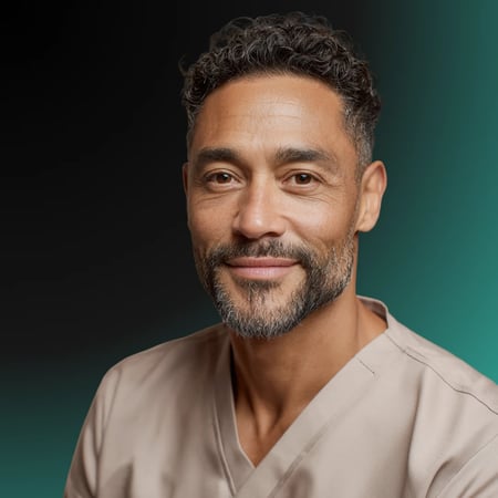 nurse practitioner background portrait