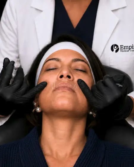 Facial Contouring Injectables: Sculptra®, Radiesse®, Exosomes & PDRN Certification Workshop background portrait