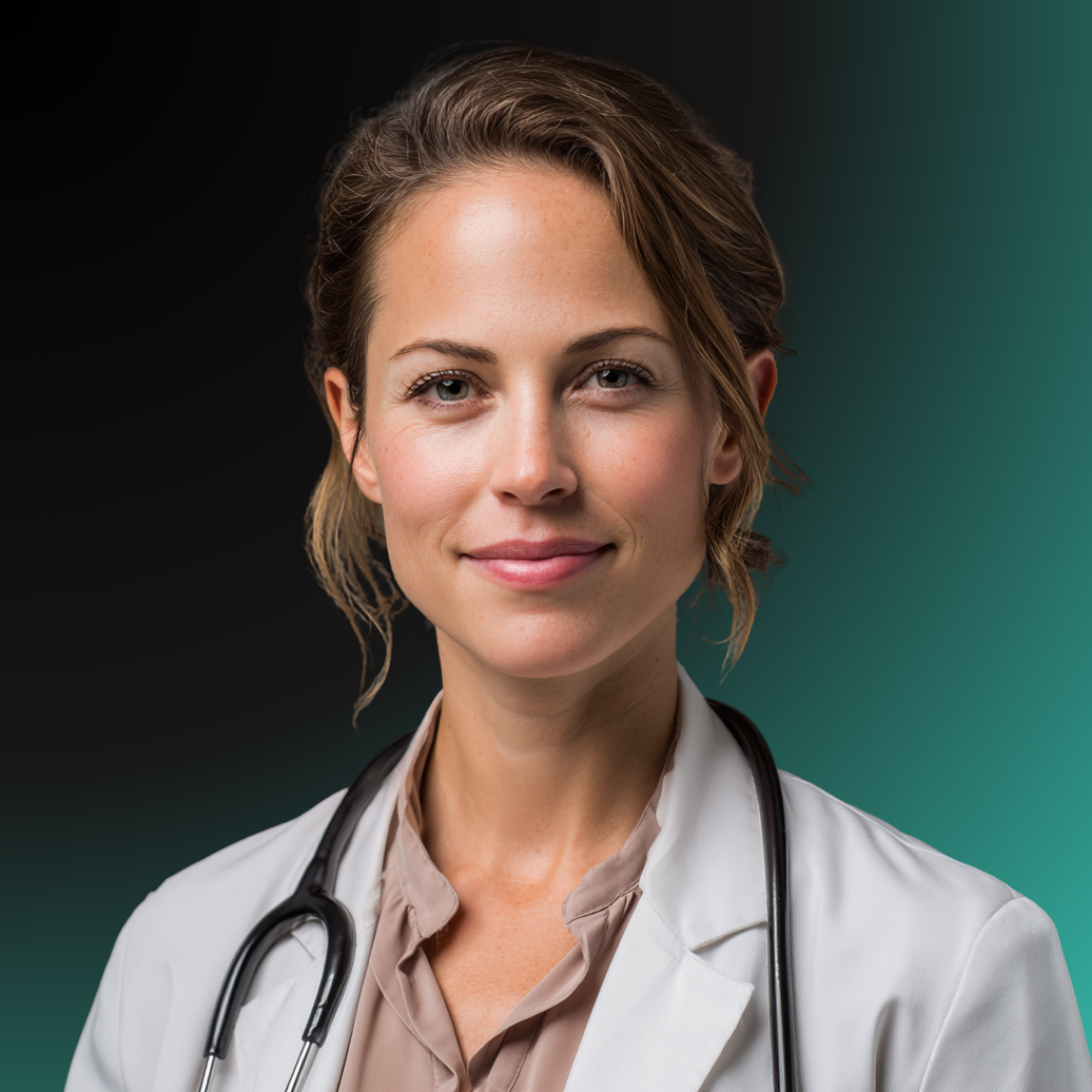 physician background portrait
