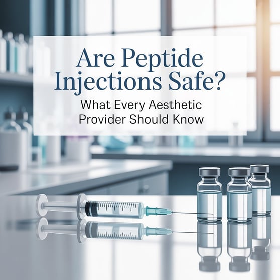 Are Peptide Injections Safe? What Every Aesthetic Provider Should Tell Patients