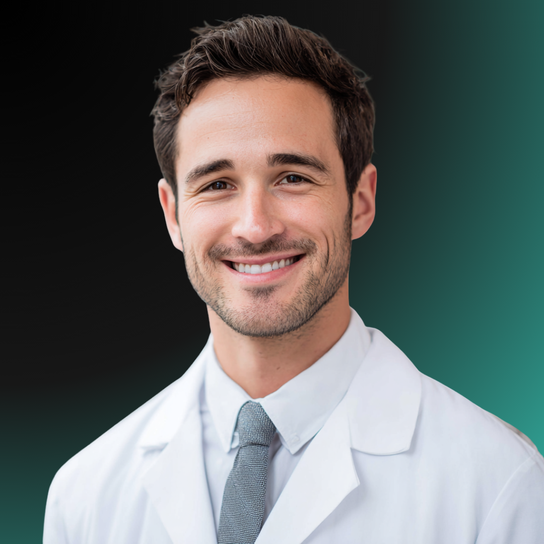 medical student background portrait