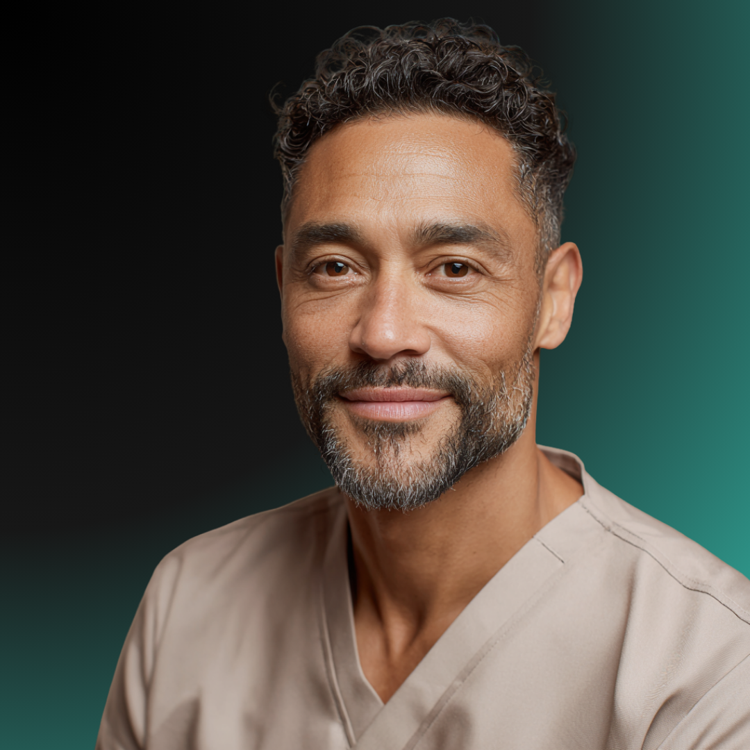 nurse practitioner background portrait