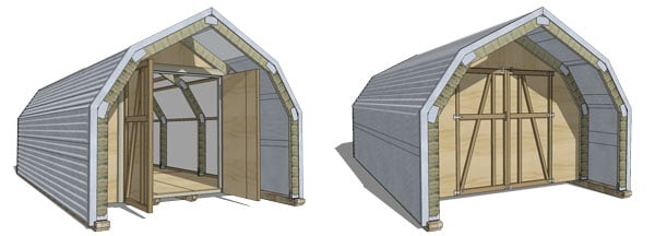 Click here for more about the Upland Lawnmower Shed