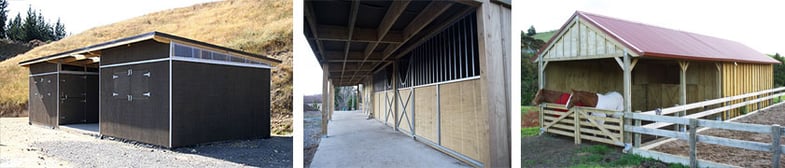 Custom designed stables