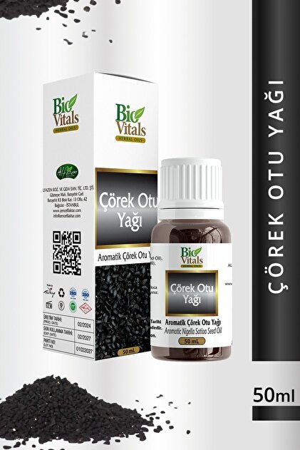 Bio Vitals Çörek Otu Yağı 50 Ml