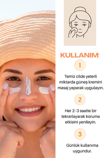 Kuatra Spf 50+ Doğal - Mineral - Nemlendirici Güneş Koruyucu Krem (bebek-çocuk-yetişkin)