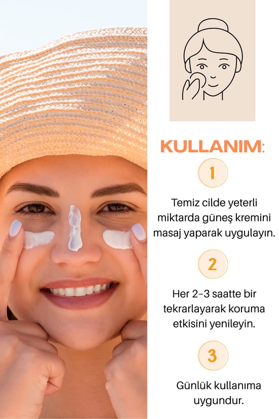 Kuatra Spf 50+ Doğal - Mineral - Nemlendirici Güneş Koruyucu Krem (bebek-çocuk-yetişkin)