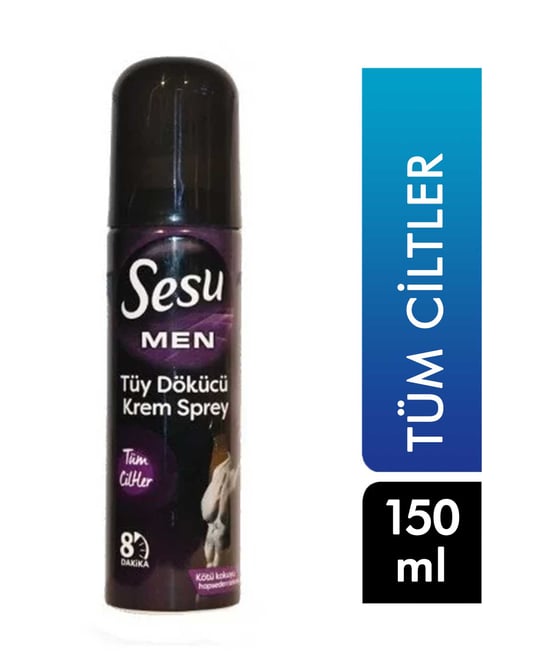 Sesu Erkek Tüy Dökücü Sprey Krem 150 Ml