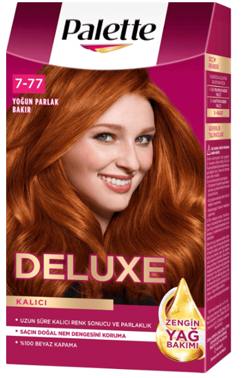 Palette Deluxe 7-77 Yoğun Parlak Bakır *6