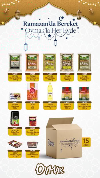 Ramazan’da Bereket Paketi (15 Ürün)
