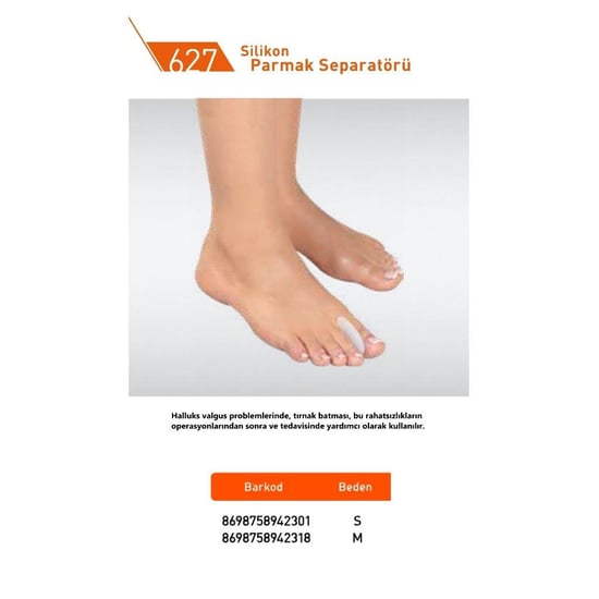 Luxor Silikon Parmak Seperatörü (627/s)