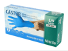 Castor Tek Kullanımlık Eldiven Pudrasız Nitril Mavi 9-l 100'lü