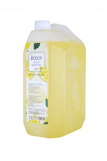 Exodor Klasik Limon Kolonyası Plastik Bidon 5 Lt 80 Derece