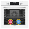 Simfer 8209 Ankastr Qs 9 Fonk Beyaz Cam Power Turbo Dij Saat