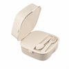 Urve Ur-3323 Elegance Beslenme Kabı ( Kaşık & Çatal ) ( 3 Bölmeli )