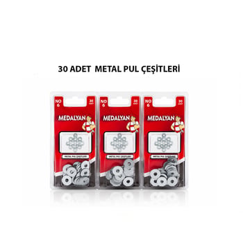 Medalyan Dl-42 ( 3/16 ) Metal Pul ( 30pcs )