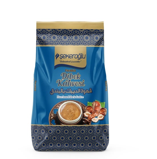 Şekeroğlu Fındıklı Dibek Kahvesi 900 Gr