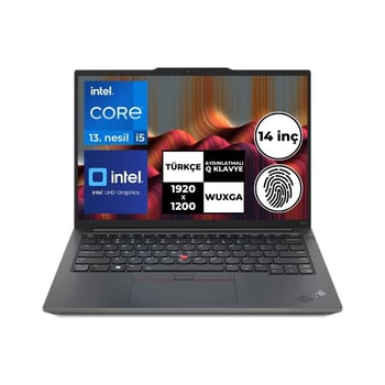 Lenovo Thinkpad E14 Gen5 I5-1335U 24 GB Ram 512 GB SSD 14'' Windows 11 Pro 21JK0005TX KT14