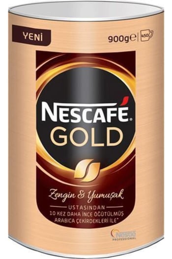 Nescafe Gold Kahve Teneke Kutu 900 Gr