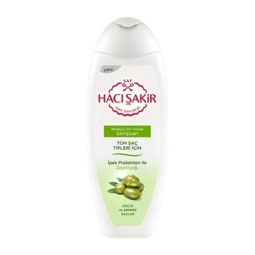 Hacı Şakir Şampuan Zeytinyağlı 500 Ml