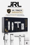 Jrl Professional Ghost Kit 3 Saç Kesim, Çizim, Sakal ve Fön Makinesi 4'lü Set Beyaz