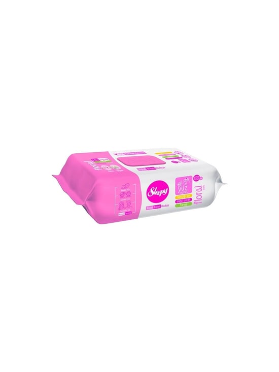 Sleepy K.bakım Havlusu Floral 100lu *12 (plt-35)