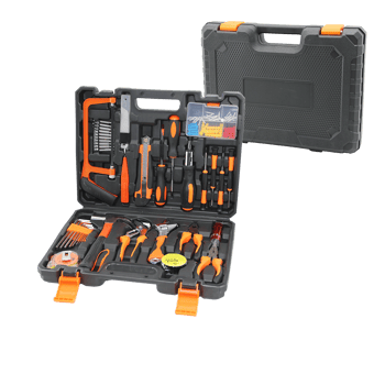 Life Style-038 (38pcs) Teknik El Aletleri Usta Takım Set(t.vida-pense-djt.k.kalem-alyan-çekiç-bits Uç-fener-metre-m.bıçak)