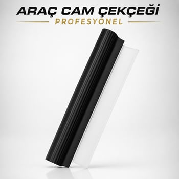Raymoor Profesyonel Araç Cam Çekçeği – Silikon Cam Su Çekici Oto Cam Kurulama Aparatı