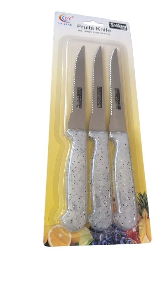 Salkım 3'lü Meyve Bıçak