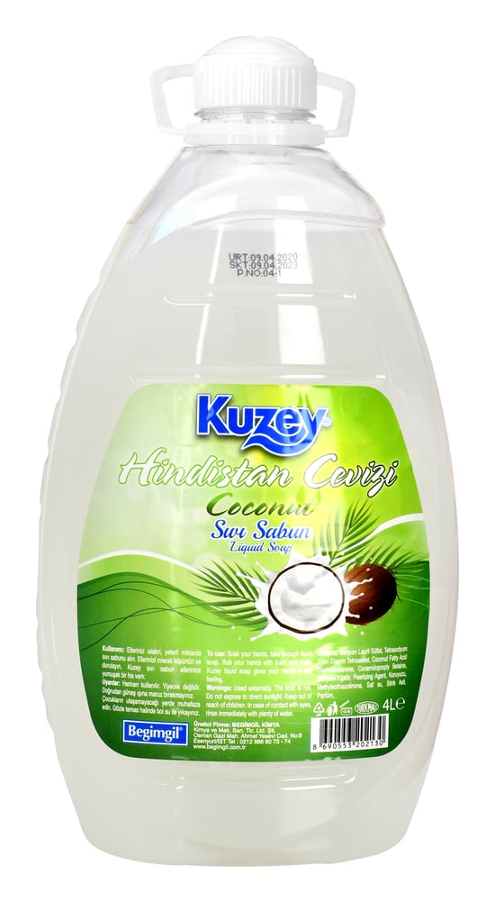 Kuzey Sıvı Sabun Hindistan Cevizi 4 Lt