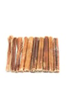 Eva & Walle Köpek Ödülü Poodle Çiğneme Kemiği Bully Stick Doğal Çiğnemelik Dana Kamış 12cm 10’lu Köpek Kemiği