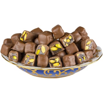 Arı Lokumları Çikolata Kaplı Duble Antep Fıstıklı Lokum - 3 Kg