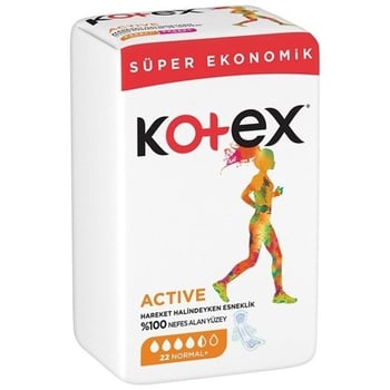 Kotex Actıve Süper Ekonomik Normal 22 Li