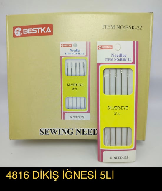 Bestka Yorgan Dikiş İğnesi 5li