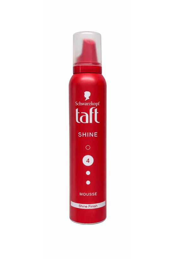 Taft Shine Finish, Parlak Bitiş Saç Köpüğü, Silikonsuz Formül, 200 Ml