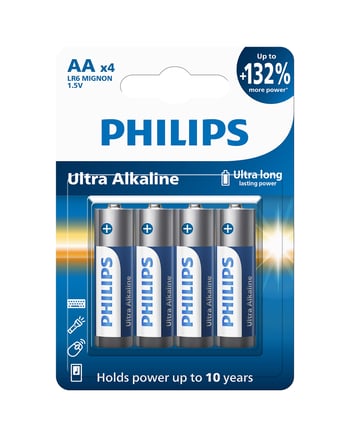 Philips Ultra Alkaline Aa Kalem Pil 1.5v 4'lü Blister