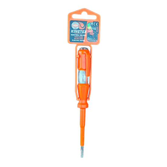 Kinetex Ktx-3129 ( Ceplik & Düz ) Askılı Kontrol Kalemi Ac100 500v