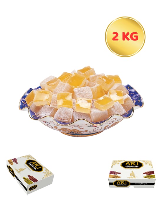 Arı Lokumları Sade Lokum - 2 Kg