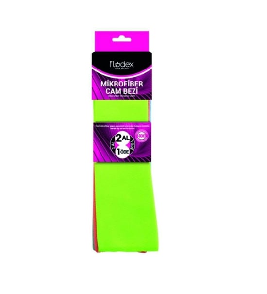 Flodex Mikrofiber Temizlik Bezi Süpar Eko 2'li*48