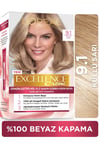 L'oreal Paris Excellence Creme Saç Boyası 9.1 Sarı Küllü