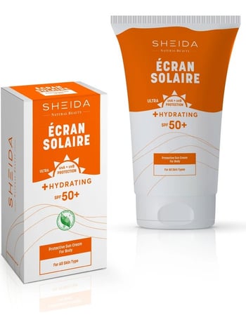 Sheida Écran Solaire Güneş Kremi Yüz ve Vücut 150 Ml