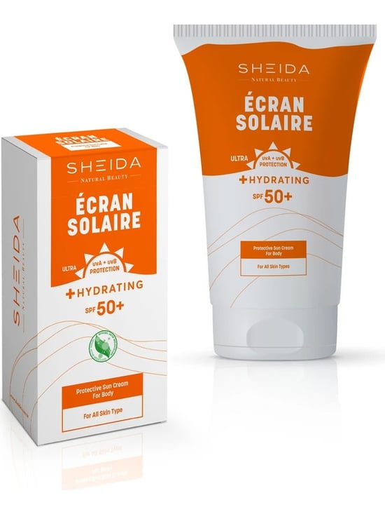 Sheida Écran Solaire Güneş Kremi Yüz ve Vücut 150 Ml