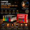 Copper Lighter Cm-200 ( Doldurulabilir & Uzun Boy ) Manyetöllü Cep Çakmak