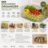 Urve Ur-3570 ( 32x20x10cm ) ( Şeffaf) ( Düzenleyici ) Plastik Mika Modüler Çok Amaçlı Organizer