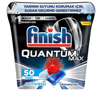 Finish Quantum Max Bulaşık Makinesi Tableti 50'li