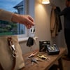 Mls Key Holder M-304 ( Renkli Metal ) Anahtarlık ( Kemer Geçmeli ) ( Çift Halkalı )