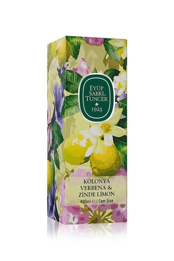 Eyüp Sabri Tuncer Verbena & Zinde Limon Cam Şişe Kolonya 400 ml