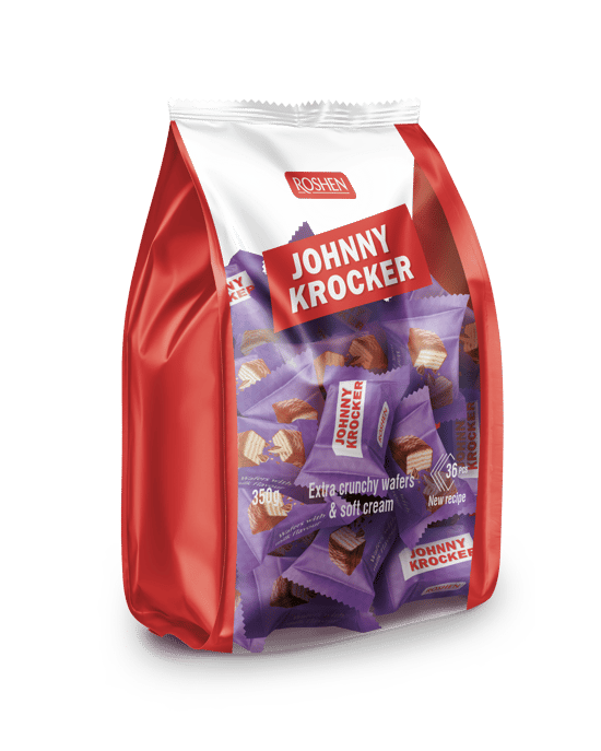 Roshen Johnny Krocker Sütlü 350 Gr